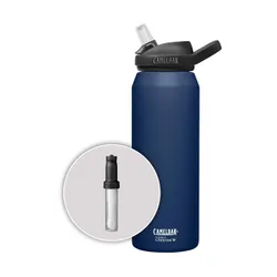 Butelka stalowa Camelbak Eddy+ 1 l z filtrem Lifestraw - navy