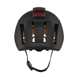 Kask rowerowy LAZER Next KinetiCore Czarny Miejski z lampką (rozmiar S)