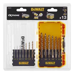 Wiertła do metalu 13szt. DeWalt Extreme 2