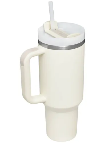 Kubek termiczny Stanley Quencher H2O FlowState 1,2 l - cream tonal