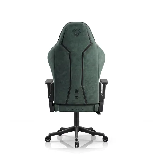 Fotel Diablo Chairs X-One 2.0 Normal Forest Green Gamingowy do 140kg Tkanina Czarno-Zielony