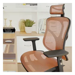 Fotel DIABLO CHAIRS V-Basic Czarno-pomarańczowy
