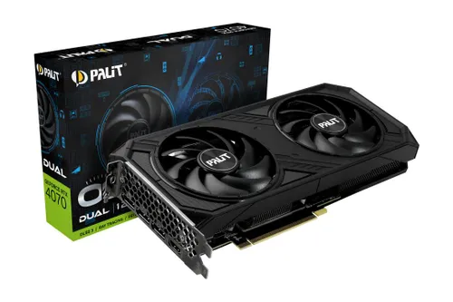 Karta graficzna Palit GeForce RTX 4070 Dual OC 12GB GDDR6X 192bit DLSS