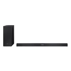 Soundbar SHARP HT-SBW320 Czarny 2.1-kanałowy, Bezprzewodowy Subwoofer, HDMI eARC, Dolby Atmos, Bluetooth, Korektor EQ