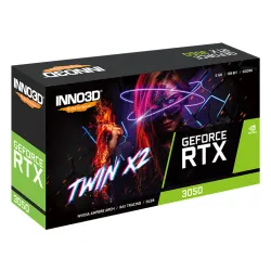 Karta graficzna Inno3D GeForce RTX 3050 Twin X2 6GB GDDR6 96bit DLSS