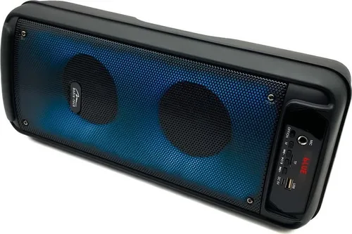 FLAMEBOX UP Hoparlör-FM Radyo ve MP3 Çalarlı Bluetooth 5.0 Hoparlör, 600W PMPO, ALEV aydınlatması