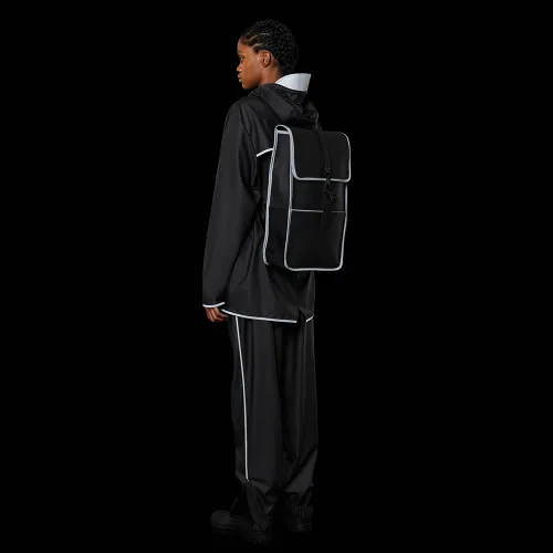 Рюкзак Rains Backpack - Black reflective