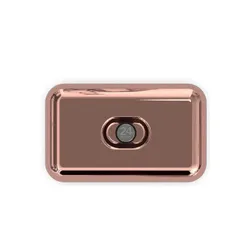 Lunchbox stalowy hermetyczny 24Bottles - rose gold