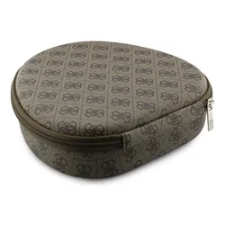 Słuchawki nauszne GUESS 4G Triangle Logo Bluetooth ENC Brązowy