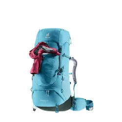 Plecak trekkingowy damski Deuter Aircontact Lite 45 + 10 SL - lagoon/ivy