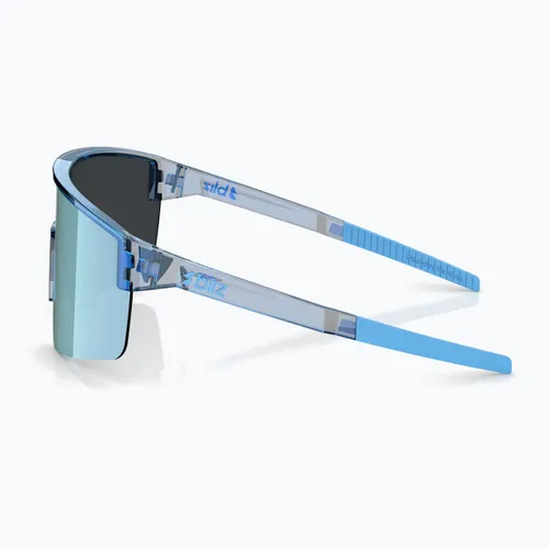 Okulary przeciwsłoneczne Bliz P004 transparent blue/smoke ice blue multi