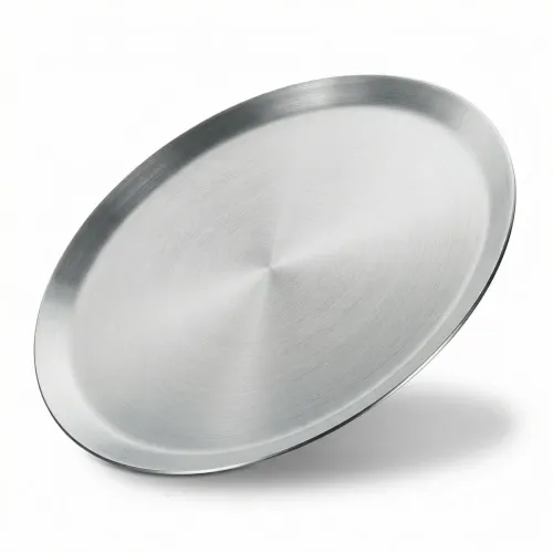 KUCHENPROFI Flat 30 cm - pokrywka dwustronna do naleśników ze stali nierdzewnej