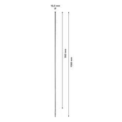 Wiertło udarowe 10x950x1000mm Bosch EXPERT SDS plus-7X