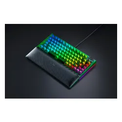 Klawiatura mechaniczna Razer BlackWidow V4 75% Phantom Green Edition Czarno-zielony