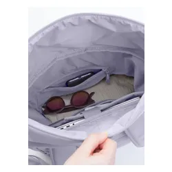 Plecak miejski GOT BAG Rolltop Easy Monochrome - purple coral