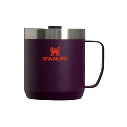 Kubek turystyczny z pokrywką Stanley Classic Legendary Camp Mug 0,35 l - plum