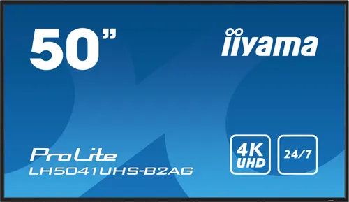 Monitor IIYAMA ProLite LH5041UHS-B2AG 50" 3840x2160px 9.5 ms [GTG]