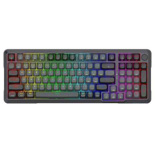 Klawiatura mechaniczna Redragon K688GB-RGB-PRO Bragi Dragon Growl Czarny