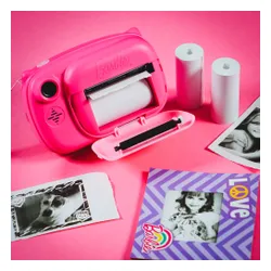 Aparat natychmiastowy LISCIANI Barbie Print Różowy