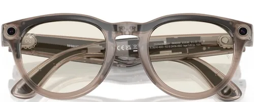 Okulary RAY BAN Meta Headliner Ciepły Kamienny Połysk