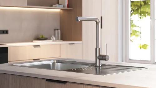 Bateria Teka UNI 9331 Inox Stal nierdzewna