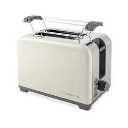 Toster VINTAGE CUISINE Retro Chromowany Kremowy