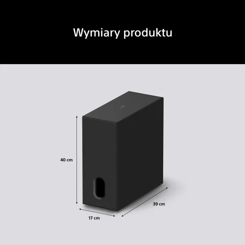 Subwoofer Sony BRAVIA Theatre Sub 8 SA-SW8 300W Aktywny Bezprzewodowy Czarny
