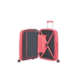 Средний чемодан American Tourister StarVibe - Sun kissed coral