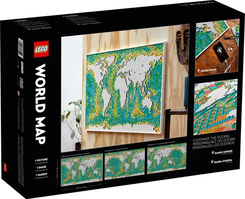 Конструктор Lego 31203 Art - Карта мира