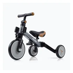 Rowerek biegowy trójkołowy Milly Mally 4w1 Optimus Plus grey