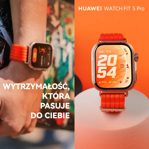 Smartwatch Huawei Watch Fit 5 Pro 44mm Czarny