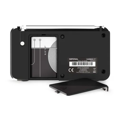 Radioodbiornik Imperial DABMAN 17 Radio FM, DAB+ Bluetooth Czarny