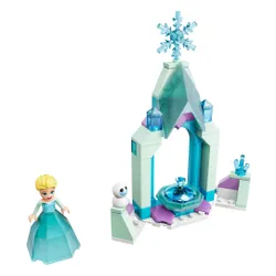 LEGO 43199 Disney Dziedziniec zamku Elsy