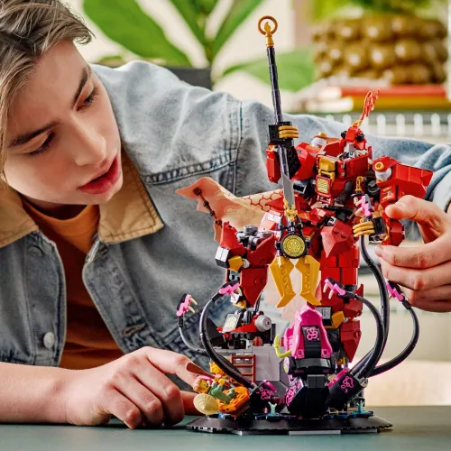 LEGO Klocki Ninjago 71846 Mech ognistego rycerza