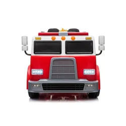 Wóz Strażacki Dla Dziecka Auto Na Akumulator Ll911 Akcesoria Pilot Eva Skóra