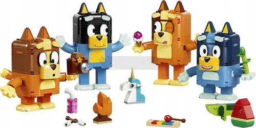 LEGO Bluey 11217 Rodzina Blue z klocków, zestaw klocków 5+