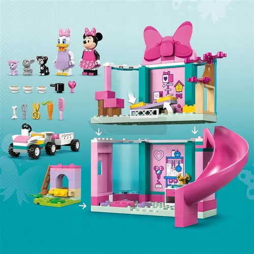 LEGO DISNEY 43274 HOTEL DLA ZWIERZĄT MINNIE zestaw klocków dla dzieci +4 l