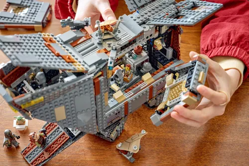 LEGO 75453 Star Wars: Мандалорский песчаный краулер джавов, набор кубиков 14+