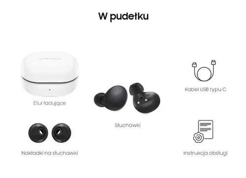 Беспроводные наушники Samsung Galaxy Buds2 SM - R177NZT внутриканальные Bluetooth 5.2 Onyx