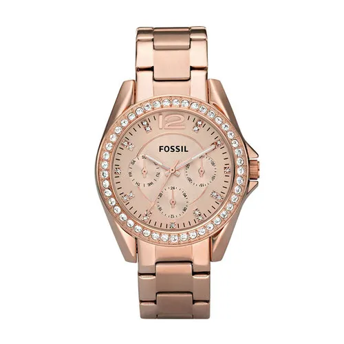 Fossil Riley ES2811 Rose Gold / Rose Saatler