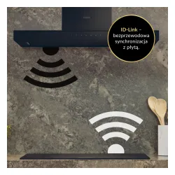 Okap Haier HATS9CBS4BWIFI Czarny mat