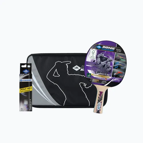 Rachetă de tenis de masă Donic DONIC Legends 800-set 3in1