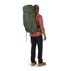 Męski trekkingowy plecak Osprey Kestrel 58 L/XL - bonsai green