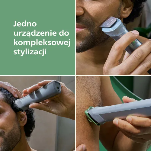 Trymer Philips Seria 5000 MG5941/15 9 nasadek 120min