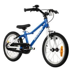 Rower dziecięcy KARBON Superlight Automatic 16 cali dla chłopca Niebieski