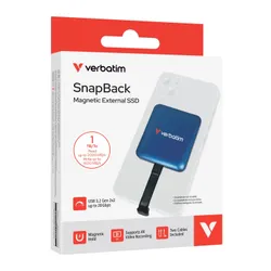 Dysk VERBATIM SnapBack 2TB SSD Niebieski