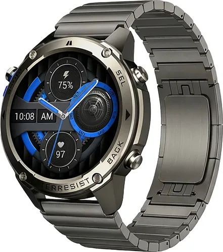 Smartwatch LUNA Veles GPS Stalowy
