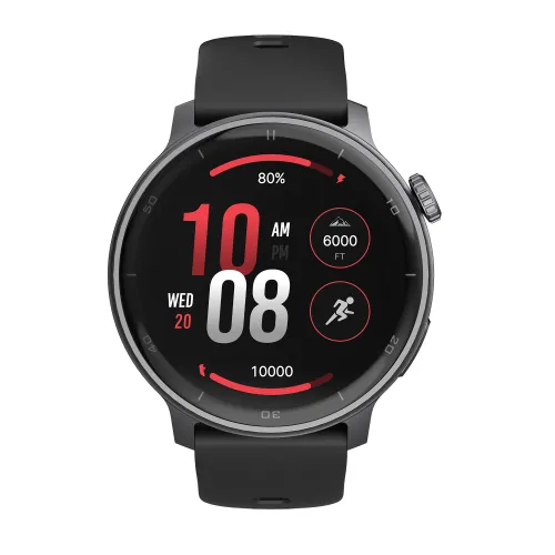 Smartwatch STELIO Activ Funkcje AI 46mm GPS Czarny