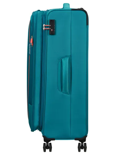 Walizka duża poszerzana American Tourister Pulsonic - stone teal