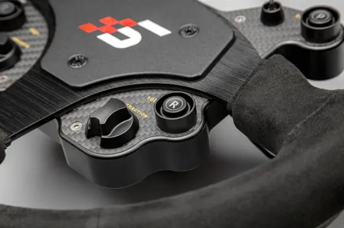 Kierownica SIMAGIC GT1 D-shape QR70 Alcantara